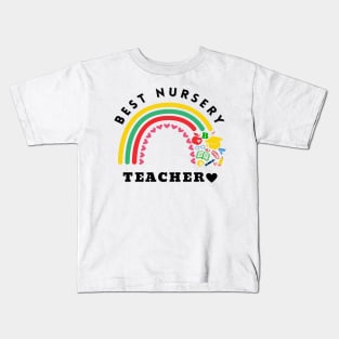 Best Nursery Teacher Kids T-Shirt